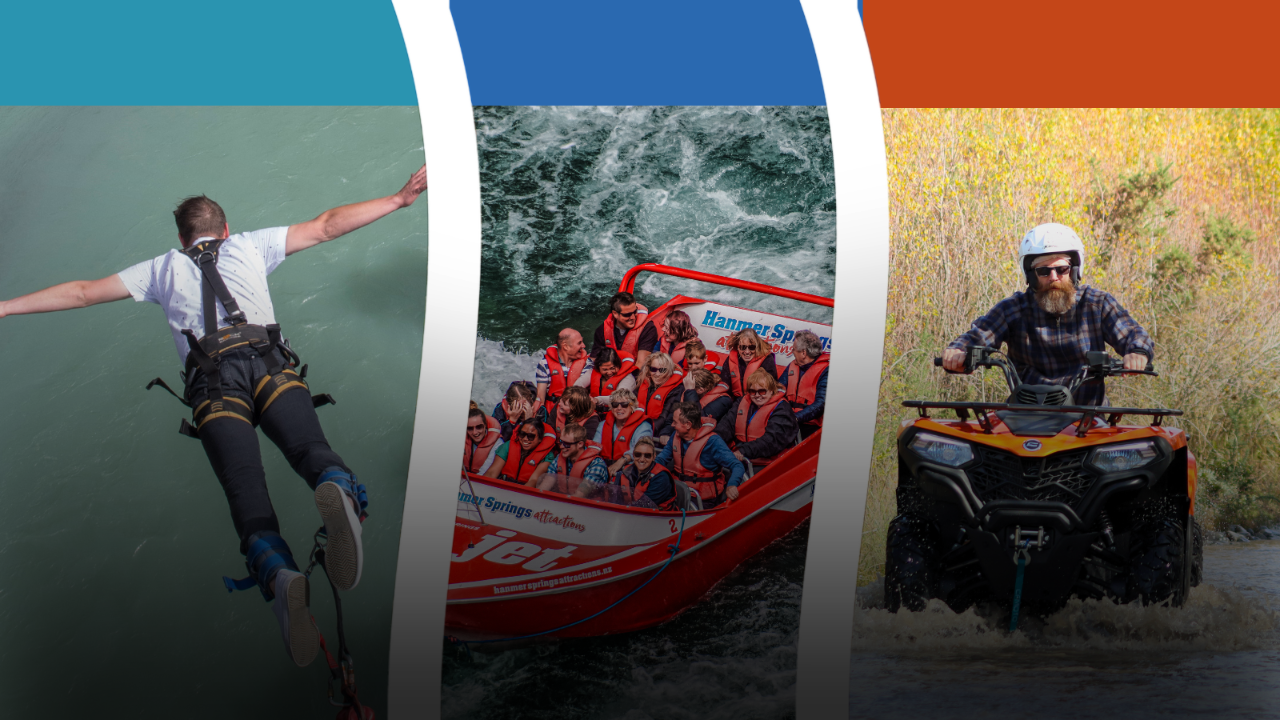 Triple Thriller - Jet Boat, Quad & Bungy - Photo 1 of 7